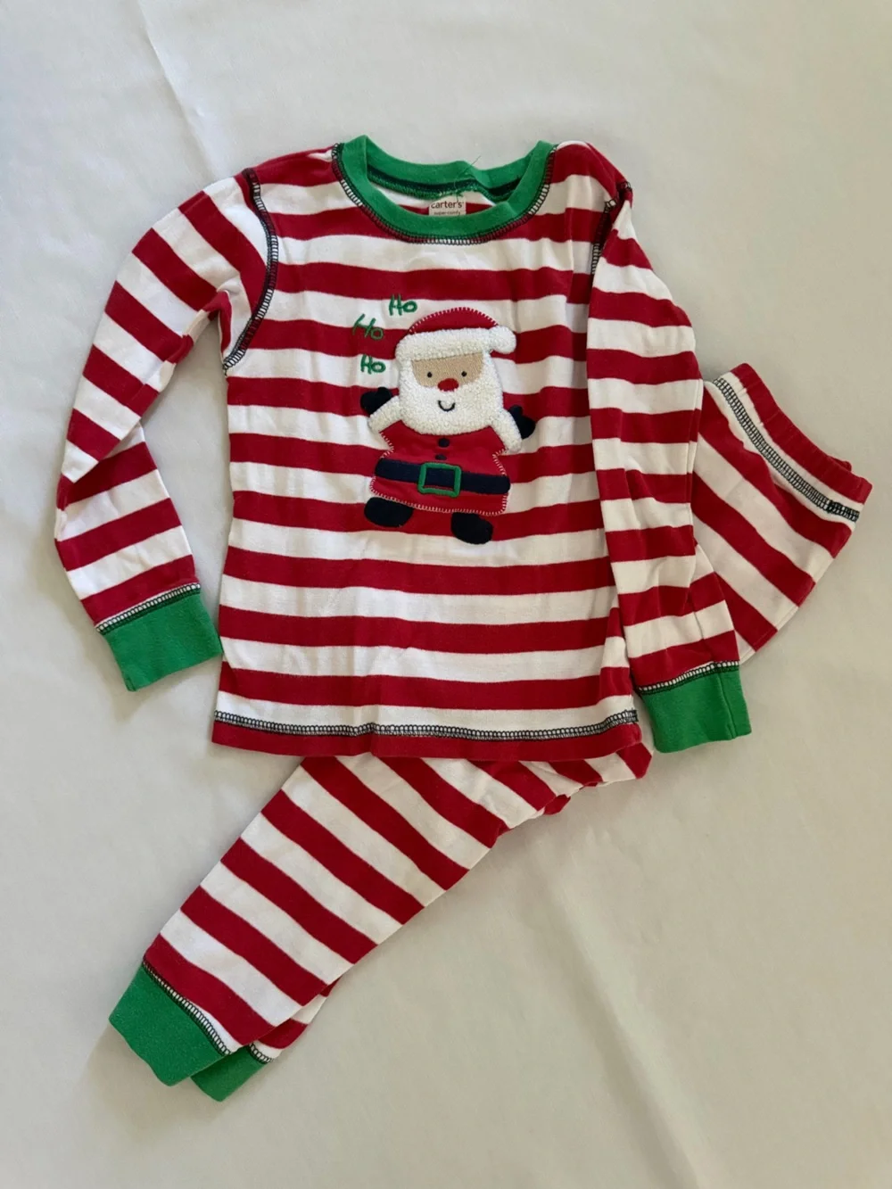 Christmas Holiday Kids Pajama Set — Multi-Color Seasonal Prints 2T